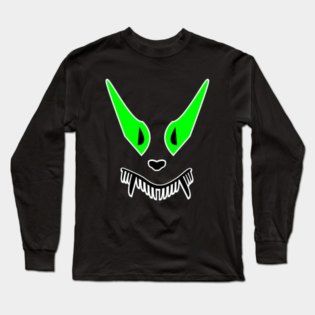 Green-Eyed Monster Long Sleeve T-Shirt by Anastasiya Malakhova